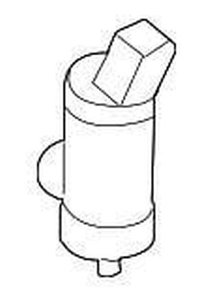 Насос-мотор омывателя стекла переднего subaru tribeca 06- subaru legacy 04- subaru impreza 06- subaru forester 06-, 86611ag01a