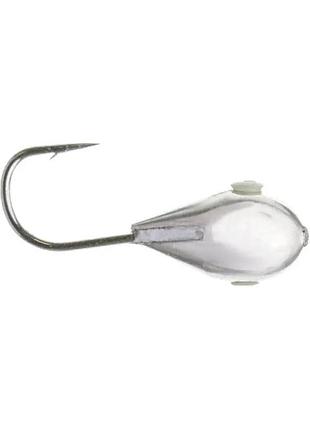 Мормышка вольфрамовая lewit точеная ø4.0мм/0.86г ц:серебро