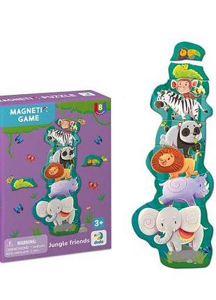 Магнітна гра "друзі з джунглів"