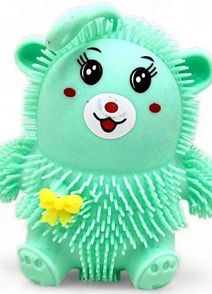 Уценка. антистресс-светяшка "сияющие медвежата", мятный здутая и грязная