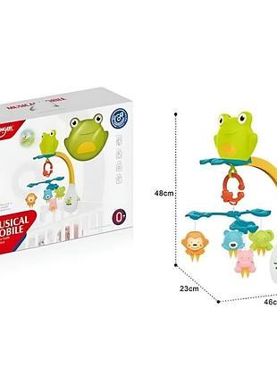 0309 не карусель дитяча, музичний мобіль, звук, світло, проєктор, у коробці