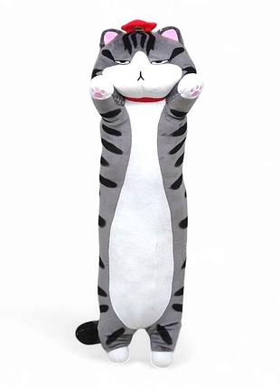 Мягкая игрушка-обнимашка "кот батон", 70 см (e1010)