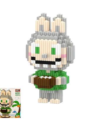 8291 конструктор 3d лабубу, 652 деталі