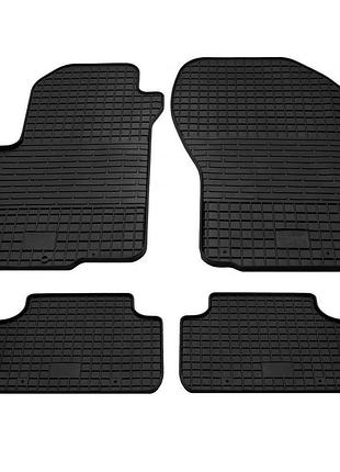 Резиновые коврики stingray для mitsubishi asx 2010-2023 4шт защитные ковры для салона авто ve-33