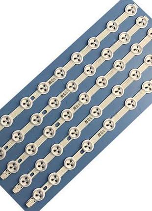 Led планка подсветки для телевизора lg 5 штук 39 40 дюймов 355 мм a b c тип 9 светодиодов dm-11