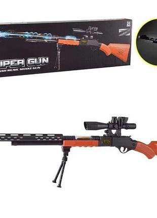 Детский автомат-винтовка, на батарейках (ak-528)