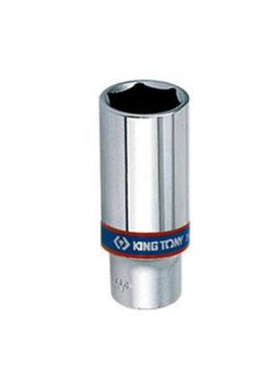 Головка торцева king tony 3/8" 22 мм шестигранна подовжена 323522m ve-33