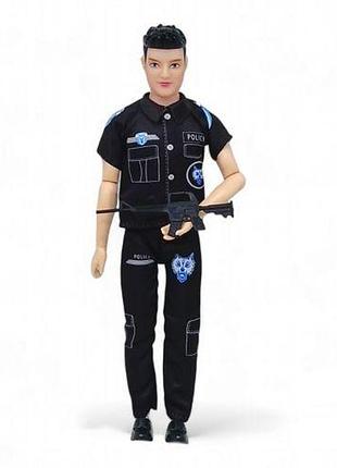 Кукла "полицейский" (29 см), брюнет