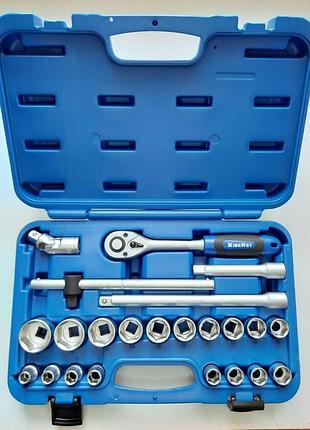 Набір інструментів 23 пр. 1/2" kingroy 30186 для ремонту та обслуговування автомобілів ve-33