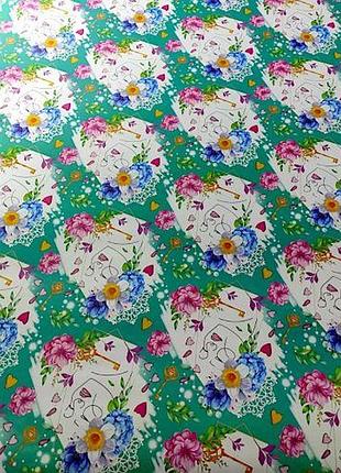 Папір подарунковий (100х70 см), 1 аркуш