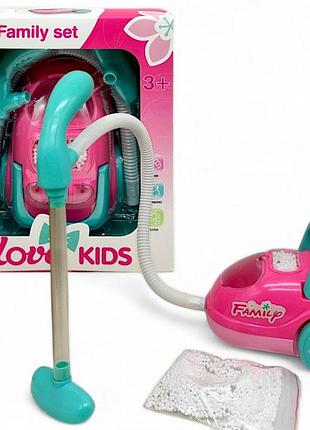 Пилосос дитячий "family set" (світло, звук) (sk28d)