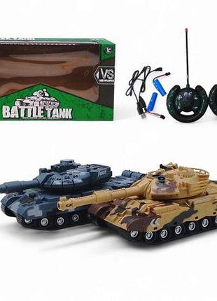 Танки на радиоуправлении "танковый бой" вид 1 (t9011a/b)