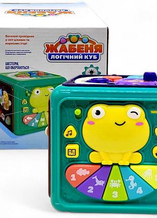 Музичний куб "жабенятко", (укр) вид 1 (92180)