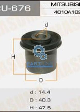 Сайлентблок masuma l200/ ka4t front up, ru676