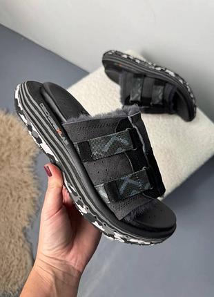 Deckers x-lab домашні капці на цигейці