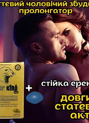 Возбудитель пролонгатор мужской в таблетках оригинал «dark tiger» она будет удовлетворена на все 100%