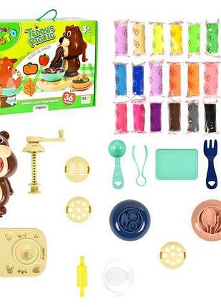 Набір для творчості "містер тісто. teddyʼs picnic ", українською мовою