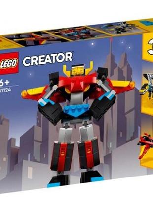 Конструктор "lego" creator суперробот 6+ 31124