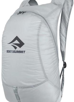 Складаний рюкзак ultra-sil day pack 20, blue atoll від sea to summit унісекс, світло-сірий