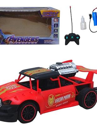 Машинка на радиоуправлении "супергерои: железный человек", с дымом (паром) (lu6688-4a/5a/6a/7a)