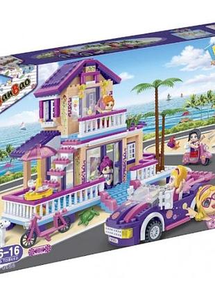 Конструктор "banbao" модний пляж, вілла, 565 деталей, 6122