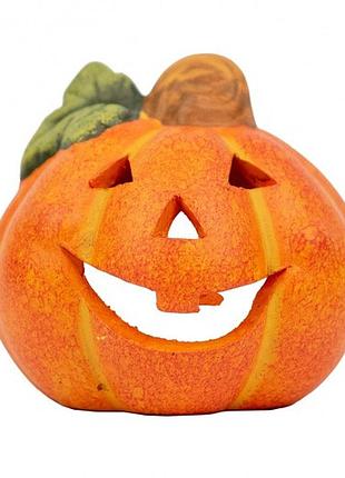 Подсвечник fun хэллоуин funny pumpkin 8 см led