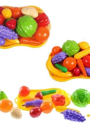 5347 набор фруктов и овощей технок,в сетке