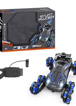 Машинка на радиоуправлении "stunt ​​racer", управление жестами (синяя) (lh-c060-2)