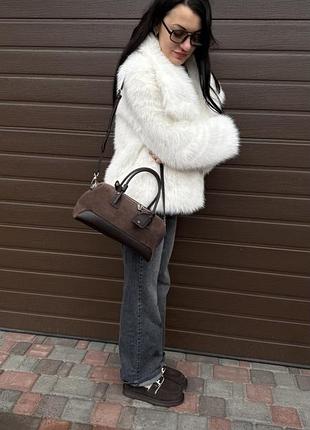 Сумка женская, коричневая