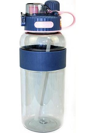Пляшка для води пластикова"optima" 1500мл темно-синя o51976