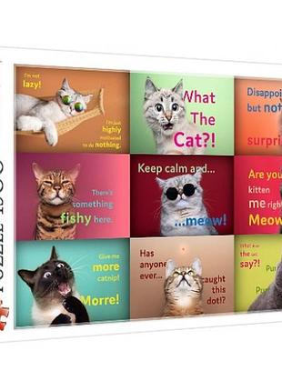 Пазли trefl 1500 елементів балакучі котики 26212