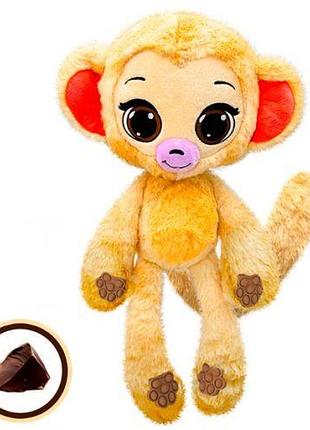 Мягкая игрушка с ароматом "bubble pops мини. шоколадная обезьяна" (20 см)