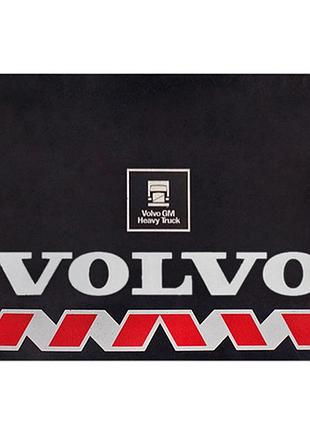 Бризковики для вантажних машин volvo гума 330х470мм 2шт чорні dm-11