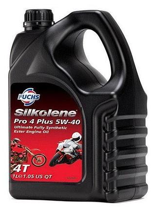 Олія моторна fuchs silkolene pro 4 plus 5w40 4l, 600757106