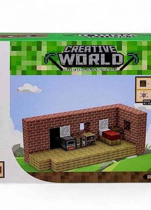 Конструктор магнітний "minecraft", 80 дітей