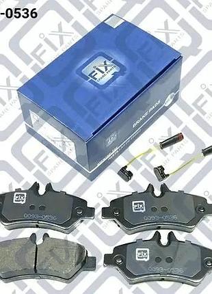Колодки гальмівні дискові (задні), q093-0536