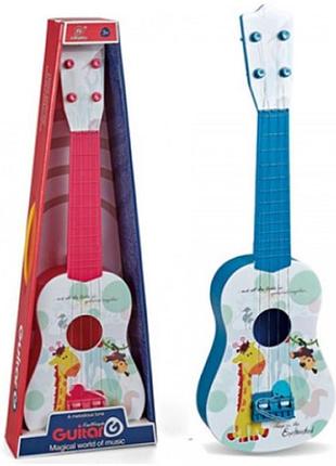 Гітара 55см, струни 4шт, медіатор, 898-41