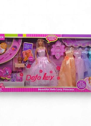 Лялька з нарядами та аксесуарами вид 2 (6073b)