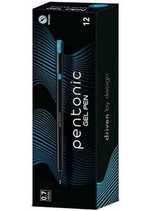 Ручка гелева "linc" 420419 pentonic 0,7мм блакитна