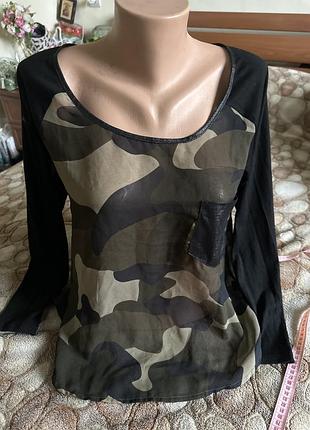 Блуза камуфляж