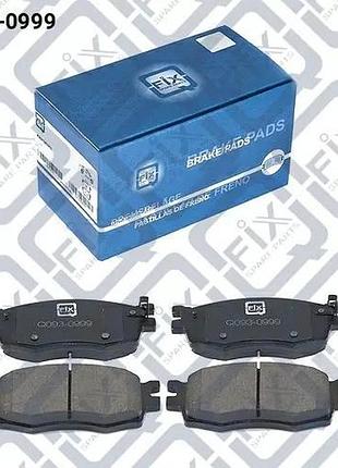 Колодки тормозные, q093-0999