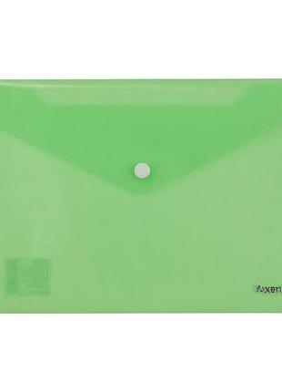 1522-25-а папка на кнопці а5, зел.
