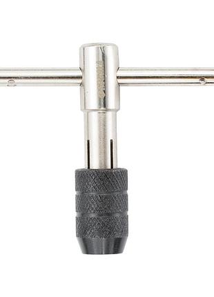 Тримач для мітчиків м5-м12 т-подібний sigma 1631601 для нарізування різьблення зі зручною рукояткою ve-33