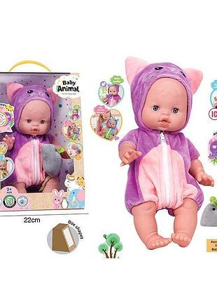 922 а/d пупс 32 см, вініловий, знім. одяг,