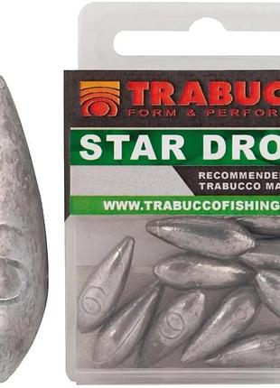 Грузило trabucco star drops inline 12.0g (10шт/уп)