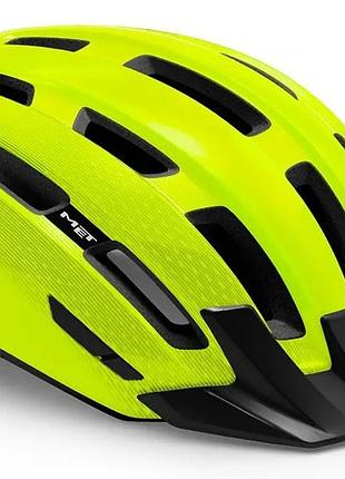 Велошлем met downtown mips 58-61, mips, жовтий