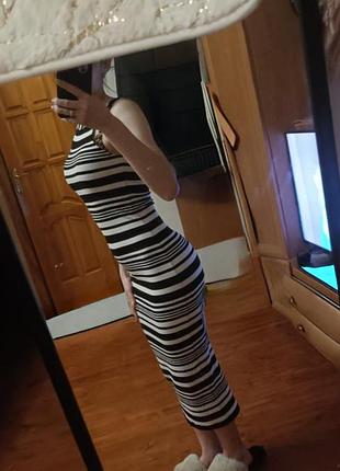 Сукня міді в рубчик 🔥 оформлення безпечної оплати