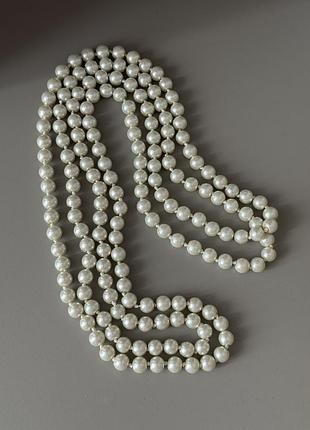 Довге намисто під перли.