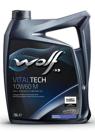 Масло моторное wolf vitaltech m 10w60 5l, 8335808
