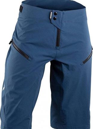 Велошорты raceface indy shorts m, синій